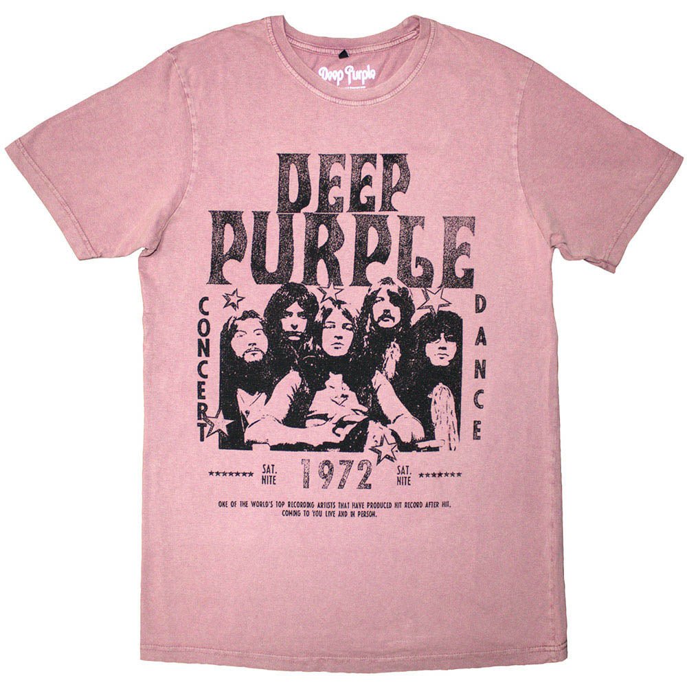 DEEP PURPLE - 1972 Concert / Stone Wash